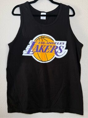 Black Logo Tank Top - NBA Team Apparel Mens Size L